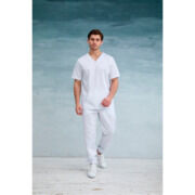 Туника мужская Dr. Nice с накладным карманом, белый,50