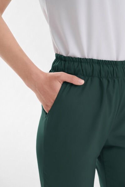 Брюки женские Тезис TZ315, зеленый, 54 - фото 1