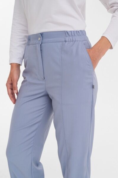 Брюки женские Тезис TZ325, серый, 52 - фото 1