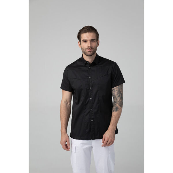 Рубашка мужская Dr. Nice, черный, 54 - фото 2