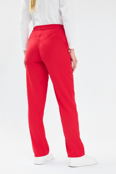 Брюки женские Тезис TZ325, красный, 54 - фото 2