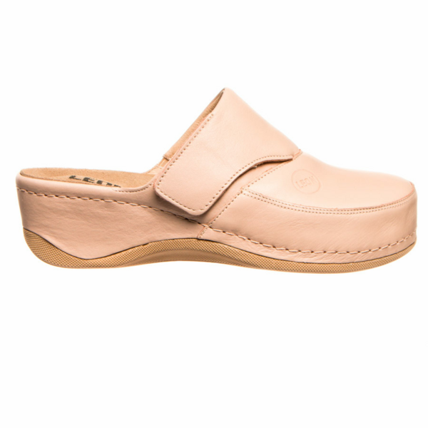 Тапочки-сабо Леон 2019, женские, пудровые, 39 - фото 0