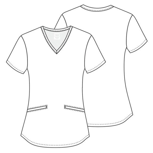 Топ женский Cherokee CK637, ёжики, S - фото 4