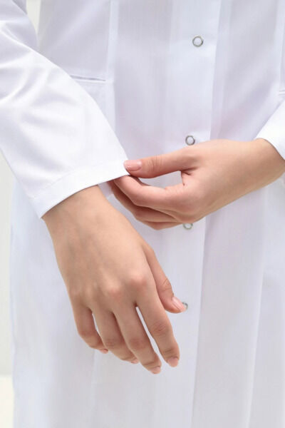 Халат женский 206 Ultra Soft, длинный рукав, белый, 44 - фото 4