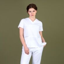 Туника женская Тезис TZ300, белый, 52