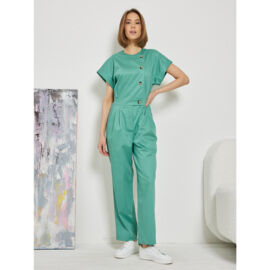 Комбинезон женский Dr. Nice «Beauty», зеленый, 42-44