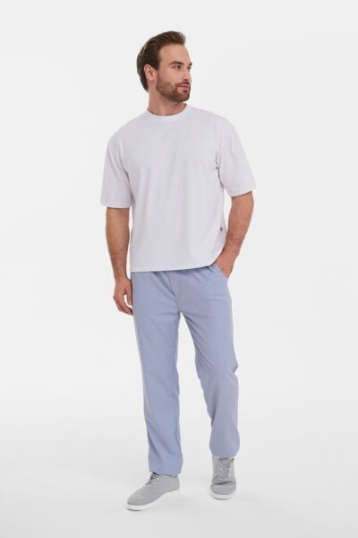 Джоггеры мужские Тезис TZ628, серый, 50 - фото 4