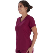 Туника женская Vital Threads VT513C, винный, XS