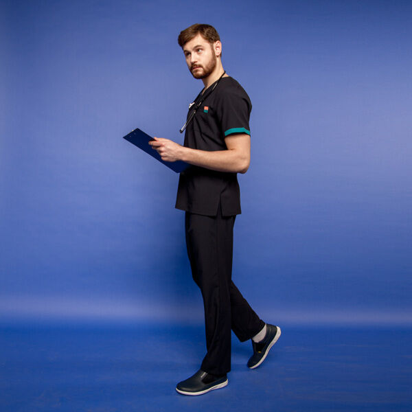 Брюки мужские, R156 тёмно-синий, L - фото 2