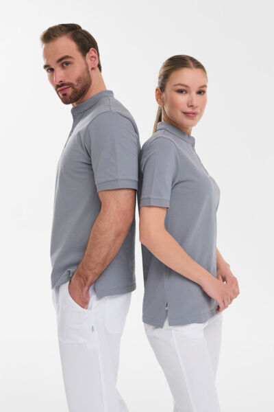 Поло мужское Тезис TZ560, серый, 48 - фото 4