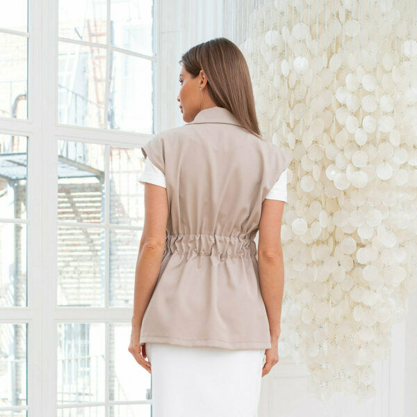 Жилет женский Dr. Nice «Beauty», бежевый, 44 - фото 2