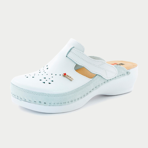 Сабо женские Леон MED156, белый, 40 - фото 5