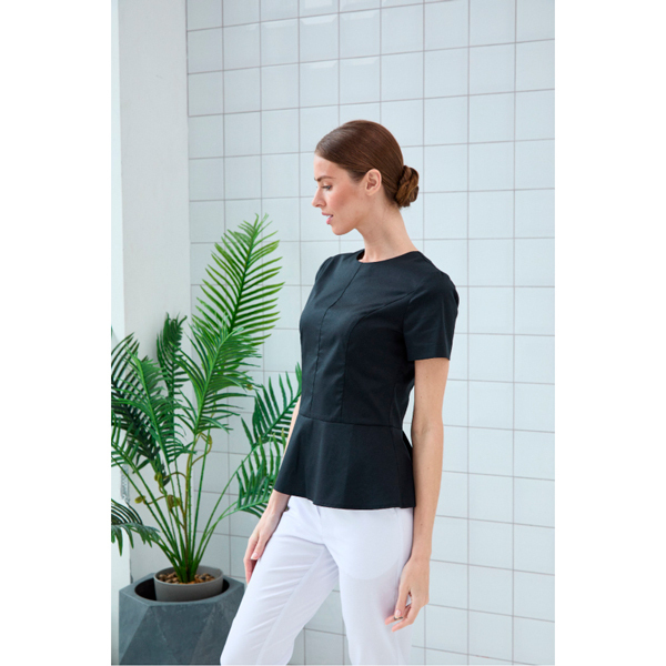 Туника женская Dr. Nice «Алекс», с коротким рукавом, черный, 46 - фото 1