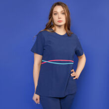 Туника женская 242 Florida, R142 синий, XL