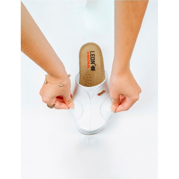 Сабо женские Леон 913, белый, 37 - фото 2