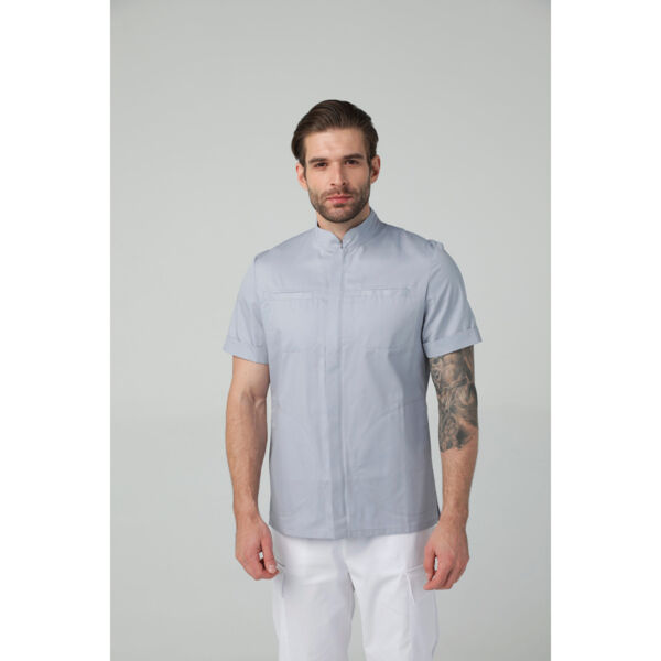 Туника мужская Dr. Nice, на молнии, серый, 48 - фото 2