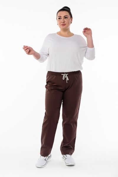 Брюки женские «Комфорт», шоколад, 58 - фото 8