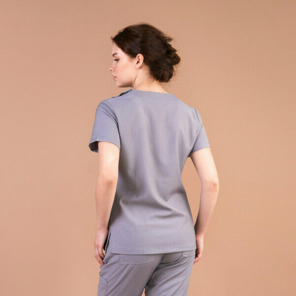 Туника женская Тезис TZ300, серо-бежевый, 46 - фото 1