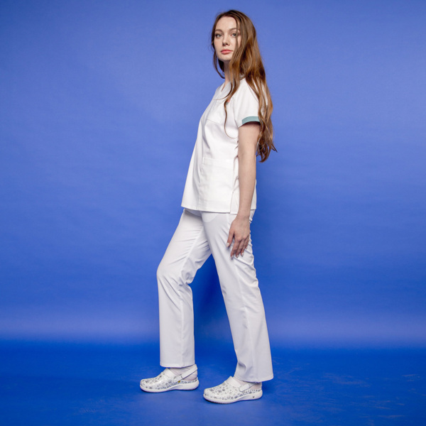 Туника женская 254 Alabama, R150 белый, L - фото 1