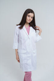 Халат женский Тезис TZ120, белый, 48