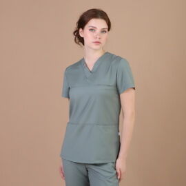 Туника женская Тезис TZ300, оливковый, 54