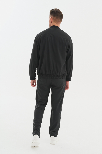 Бомбер мужской Тезис TZ690, черный, 56 - фото 2