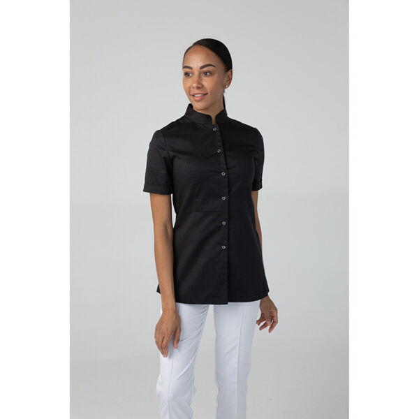 Туника женская Dr. Nice на кнопках, черный, 48 - фото 2