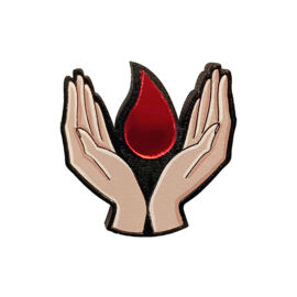 Значок "Капелька крови", оргстекло