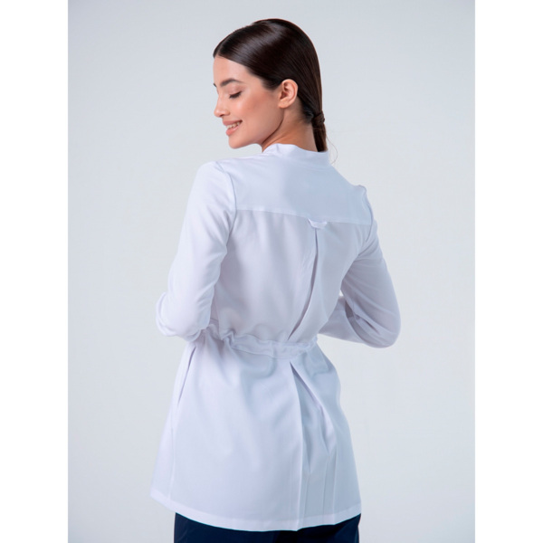 Туника женская с кулиской, белый, 52 - фото 2
