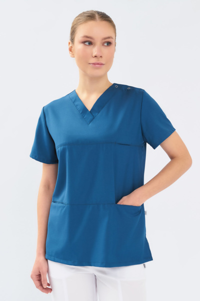 Туника женская Тезис TZ300, синий, 56 - фото 2