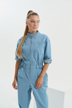 Комбинезон женский Тезис TZ490, голубой, 46
