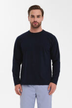 Лонгслив мужской Тезис TZ512, темно-синий, 54