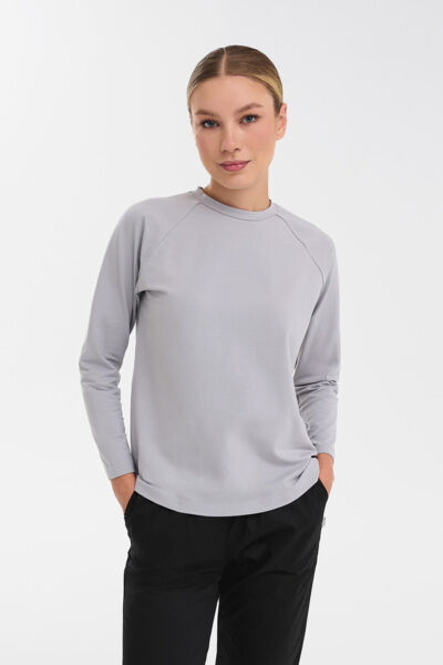 Лонгслив женский Тезис TZ112, серый, 48 - фото 0