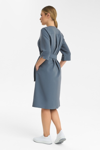 Халат-платье Тезис TZ150, синий, 48 - фото 3