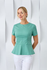 Туника женская Dr. Nice «Алекс», с коротким рукавом, зеленый, 52