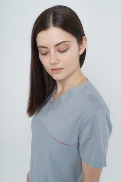 Туника женская Тезис TZ200, серый, 50 - фото 1