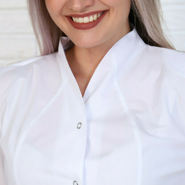 Халат женский 200ТСА, белый, 52 - фото 3