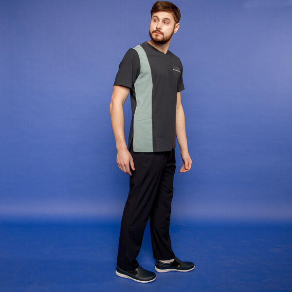 Брюки мужские, R175 угольно-серый, L - фото 1