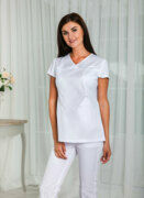 Туника женская WW120, белый, 42