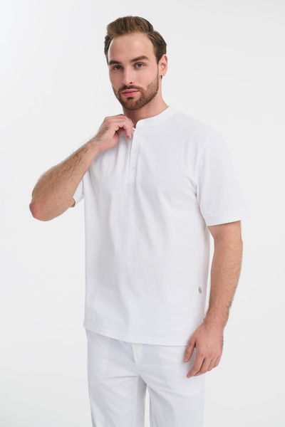 Поло мужское Тезис TZ560, белый, 48 - фото 2