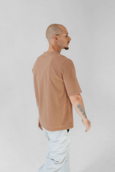 Футболка мужская Тезис, бежевый, 52-54 - фото 3