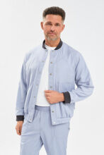 Бомбер мужской Тезис TZ690, серый, 46