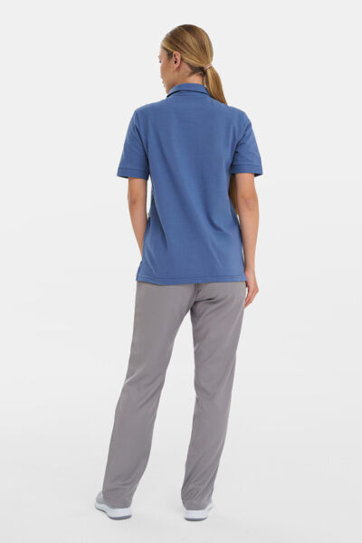 Поло женское Тезис TZ050, серо-голубой, 48 - фото 4