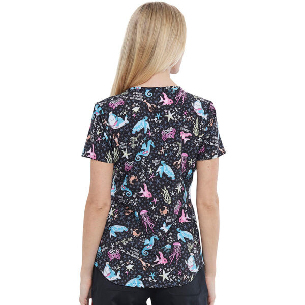 Топ женский Cherokee CK637, морской, S - фото 2