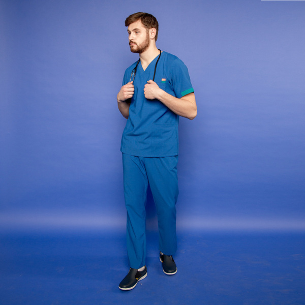 Туника мужская 258 Michigan, R174 королевский синий, XL - фото 1