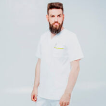 Туника мужская 245 Vermont, R150 белый, XXL