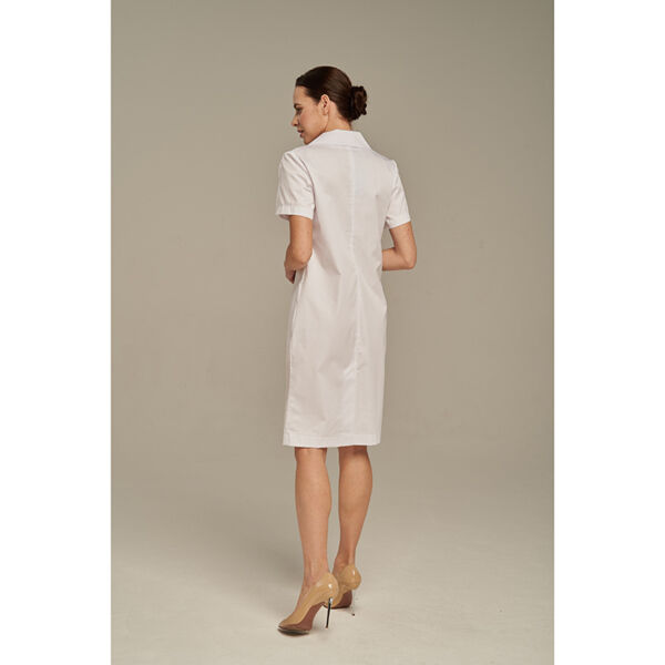 Халат женский Dr. Nice двубортный, белый, 54 - фото 4