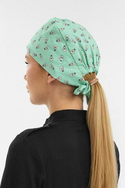 Шапочка медицинская Тезис TZ002, принт 