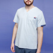 Туника мужская 258 Michigan, R132 светло-голубой, 4XL