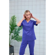 Топ женский Dr. Nice, хирургический, сиреневый, 50